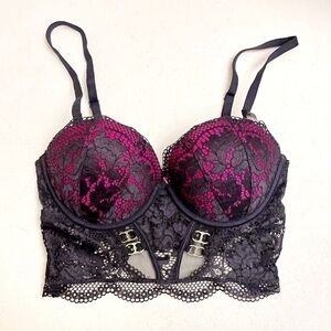 La Senza Lace Lingerie Bra Top Size 32C